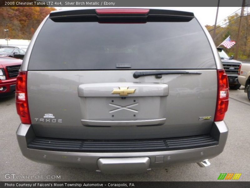 Silver Birch Metallic / Ebony 2008 Chevrolet Tahoe LTZ 4x4