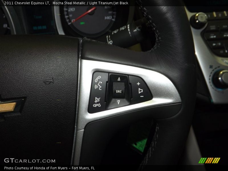 Mocha Steel Metallic / Light Titanium/Jet Black 2011 Chevrolet Equinox LT
