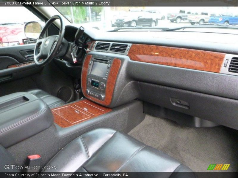Silver Birch Metallic / Ebony 2008 Chevrolet Tahoe LTZ 4x4