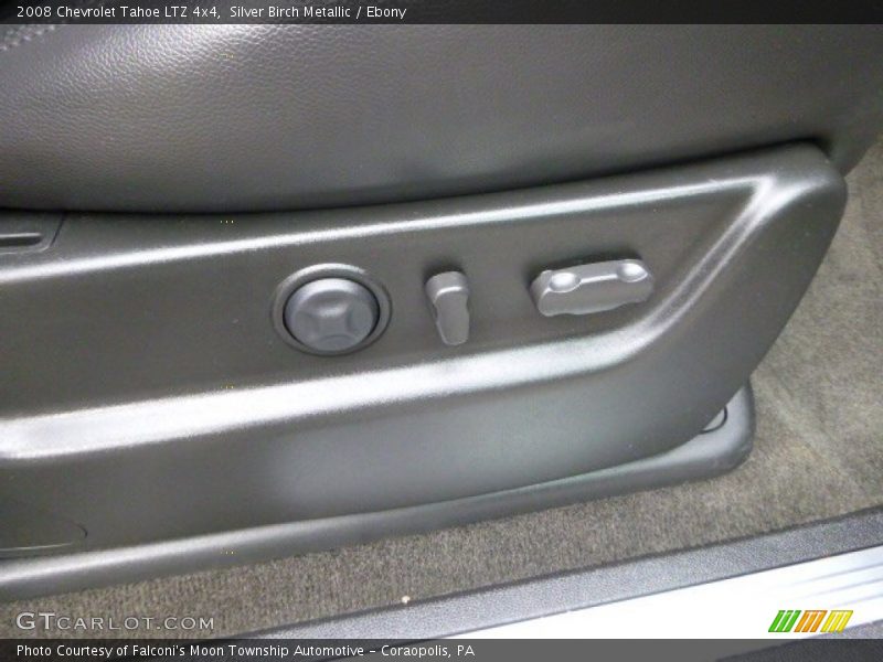 Silver Birch Metallic / Ebony 2008 Chevrolet Tahoe LTZ 4x4