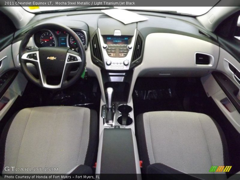 Mocha Steel Metallic / Light Titanium/Jet Black 2011 Chevrolet Equinox LT