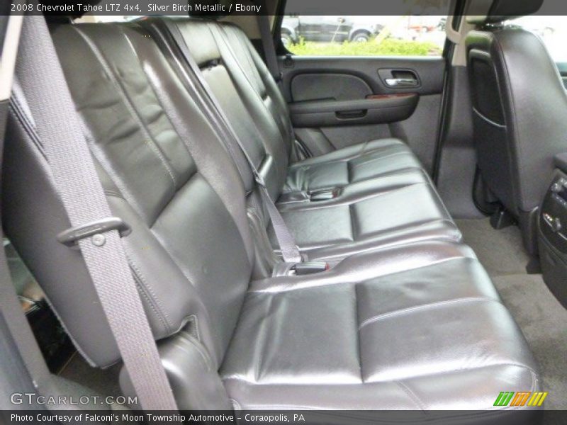 Silver Birch Metallic / Ebony 2008 Chevrolet Tahoe LTZ 4x4