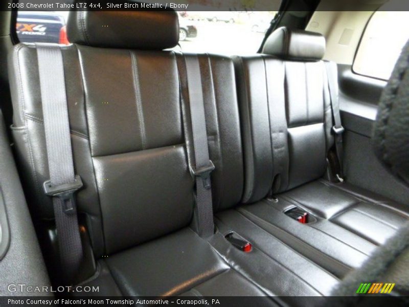 Silver Birch Metallic / Ebony 2008 Chevrolet Tahoe LTZ 4x4