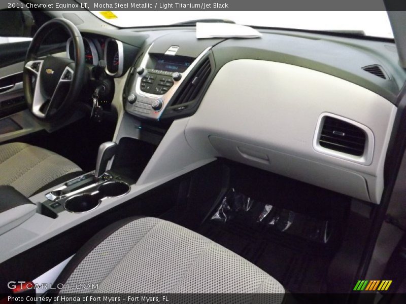 Mocha Steel Metallic / Light Titanium/Jet Black 2011 Chevrolet Equinox LT