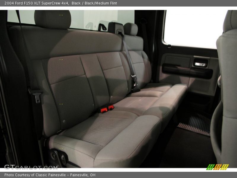 Black / Black/Medium Flint 2004 Ford F150 XLT SuperCrew 4x4