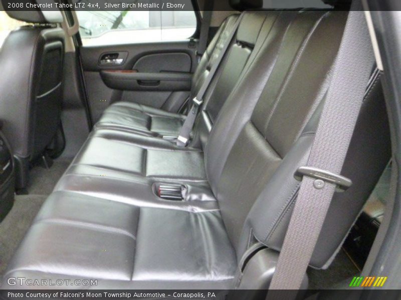 Silver Birch Metallic / Ebony 2008 Chevrolet Tahoe LTZ 4x4
