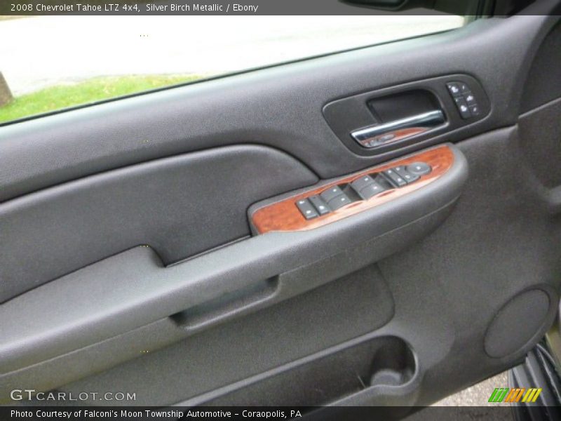 Silver Birch Metallic / Ebony 2008 Chevrolet Tahoe LTZ 4x4