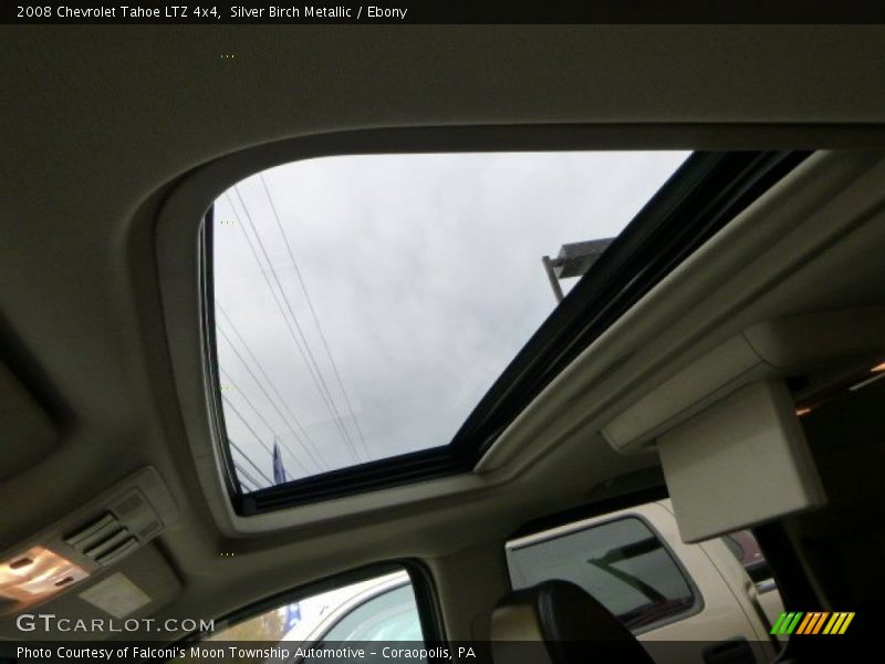 Silver Birch Metallic / Ebony 2008 Chevrolet Tahoe LTZ 4x4