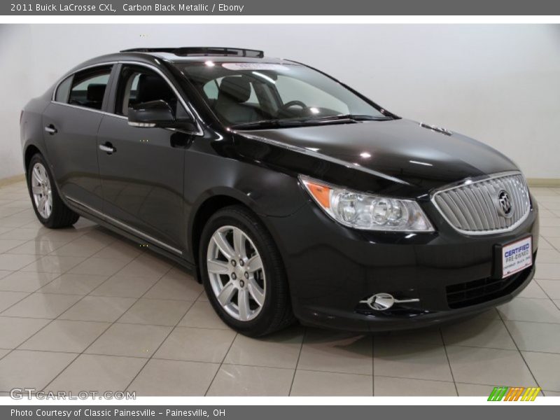 Carbon Black Metallic / Ebony 2011 Buick LaCrosse CXL