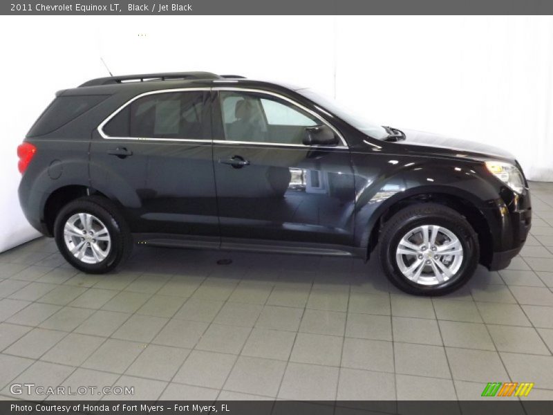 Black / Jet Black 2011 Chevrolet Equinox LT