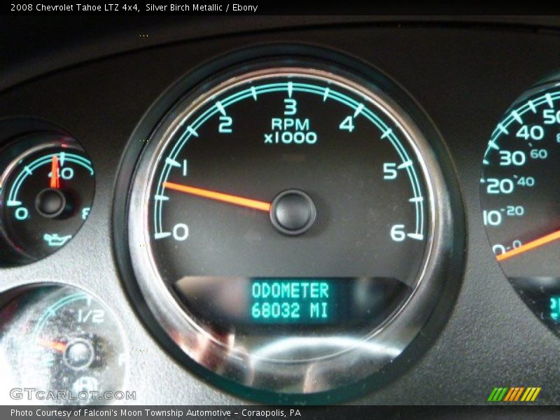 Silver Birch Metallic / Ebony 2008 Chevrolet Tahoe LTZ 4x4