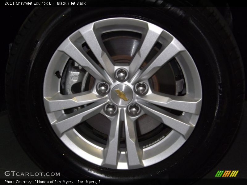 Black / Jet Black 2011 Chevrolet Equinox LT