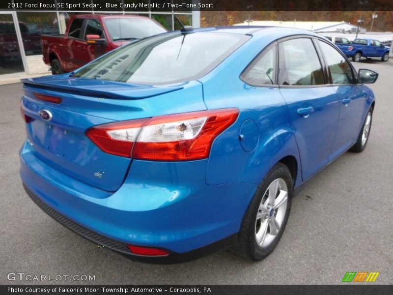 Blue Candy Metallic / Two-Tone Sport 2012 Ford Focus SE Sport Sedan