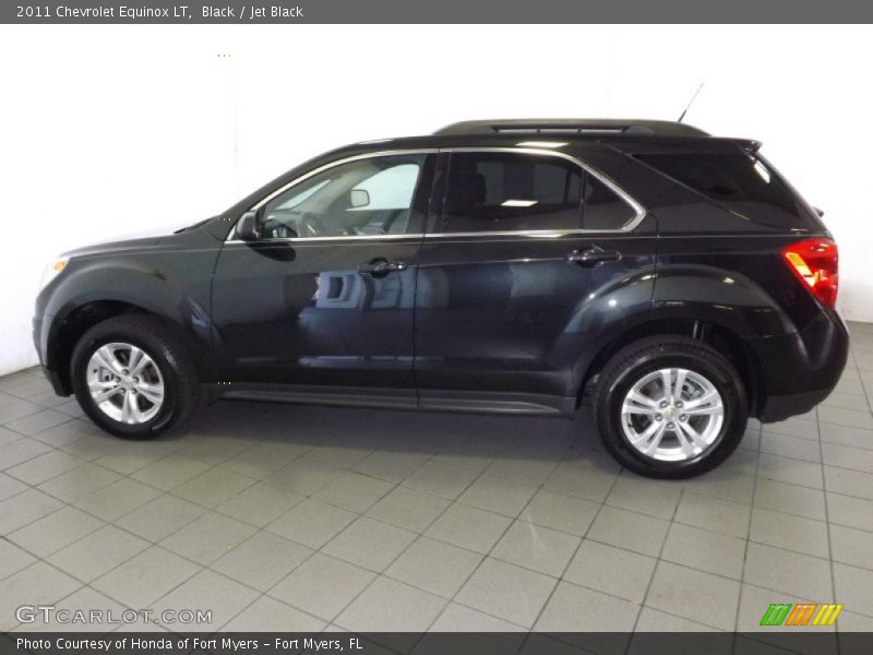 Black / Jet Black 2011 Chevrolet Equinox LT