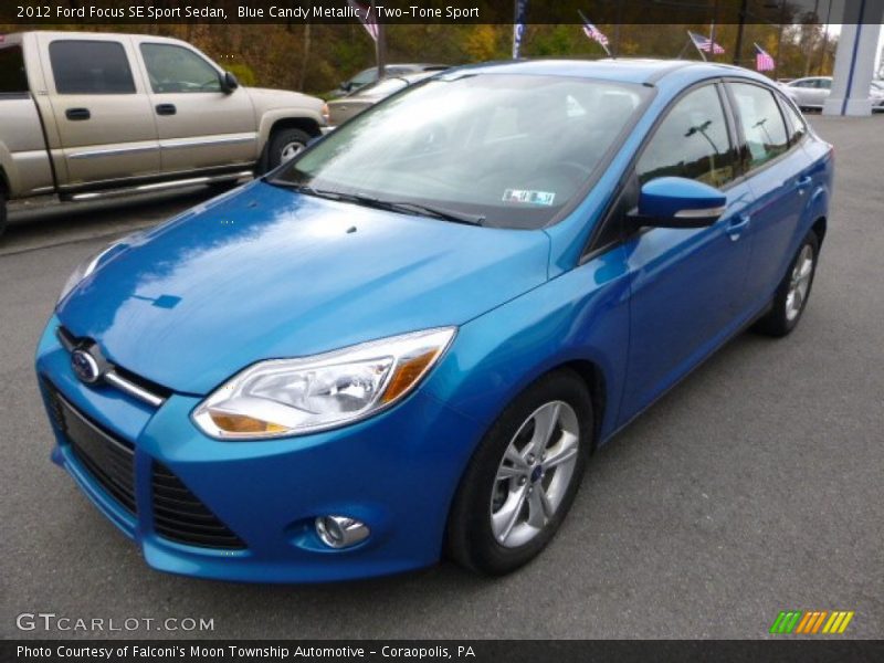 Blue Candy Metallic / Two-Tone Sport 2012 Ford Focus SE Sport Sedan