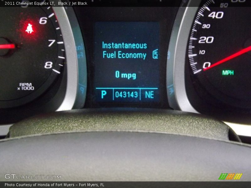 Black / Jet Black 2011 Chevrolet Equinox LT