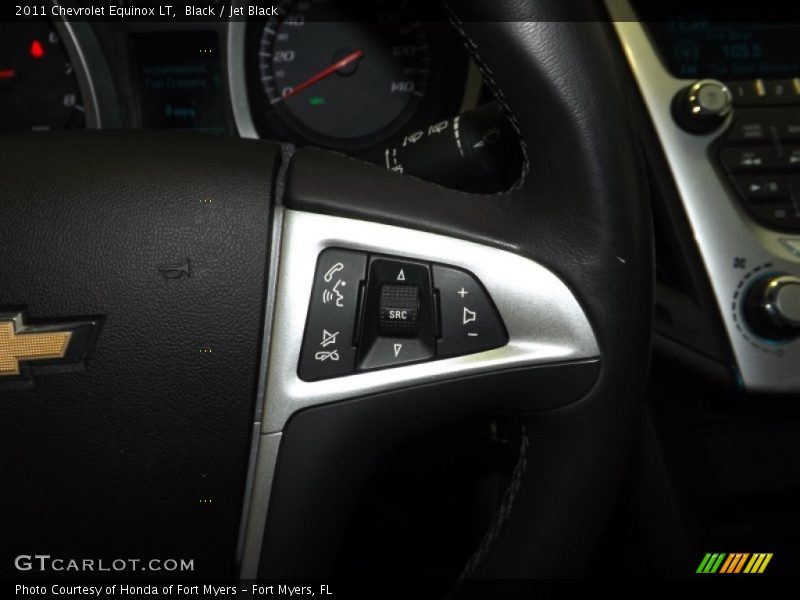 Black / Jet Black 2011 Chevrolet Equinox LT