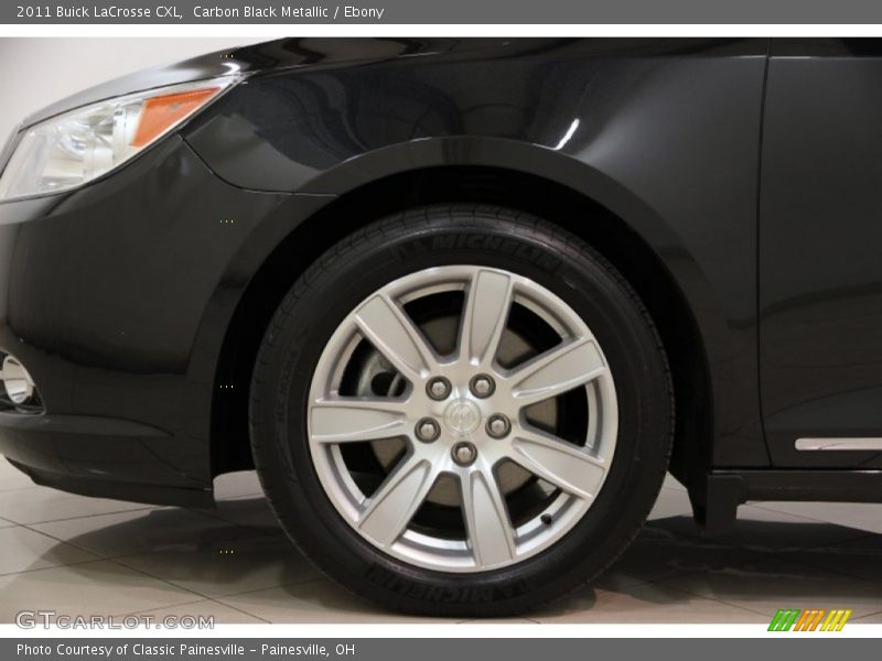 Carbon Black Metallic / Ebony 2011 Buick LaCrosse CXL