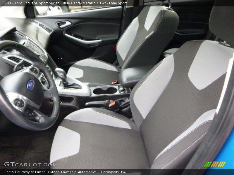 Blue Candy Metallic / Two-Tone Sport 2012 Ford Focus SE Sport Sedan
