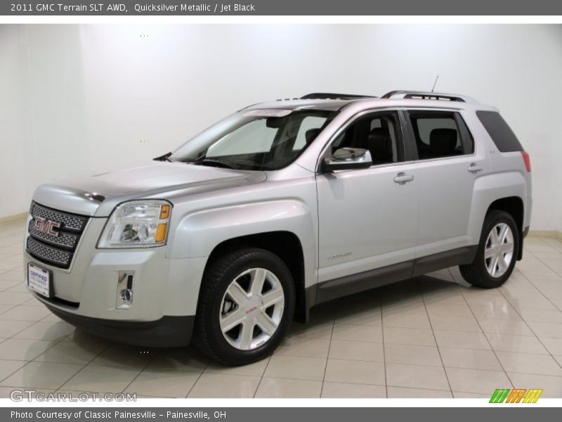 Quicksilver Metallic / Jet Black 2011 GMC Terrain SLT AWD
