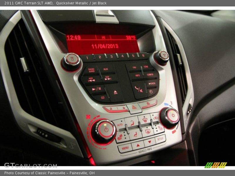 Quicksilver Metallic / Jet Black 2011 GMC Terrain SLT AWD