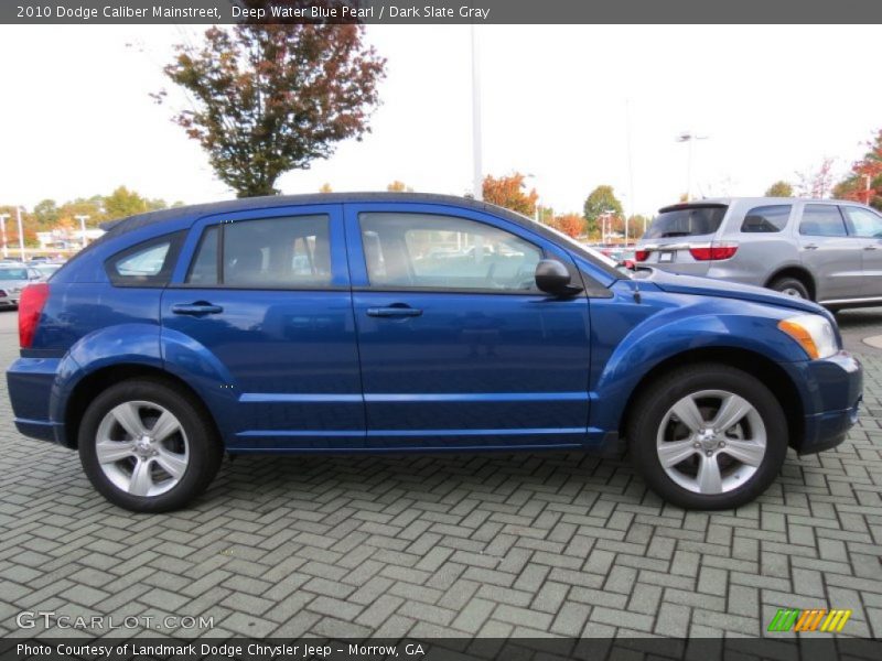 Deep Water Blue Pearl / Dark Slate Gray 2010 Dodge Caliber Mainstreet