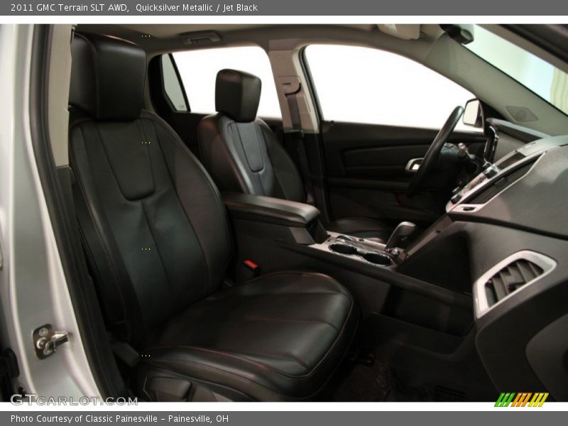 Quicksilver Metallic / Jet Black 2011 GMC Terrain SLT AWD