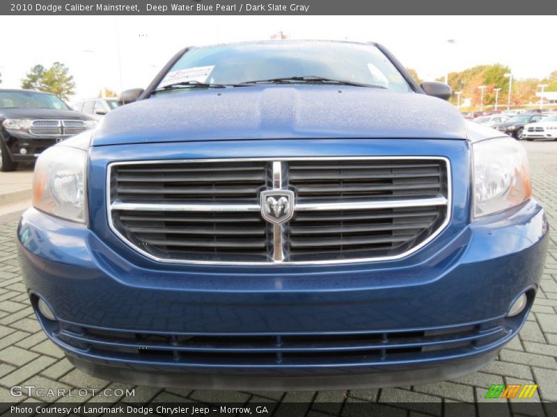 Deep Water Blue Pearl / Dark Slate Gray 2010 Dodge Caliber Mainstreet