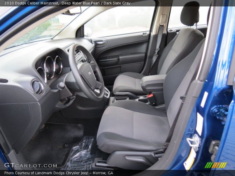 Deep Water Blue Pearl / Dark Slate Gray 2010 Dodge Caliber Mainstreet