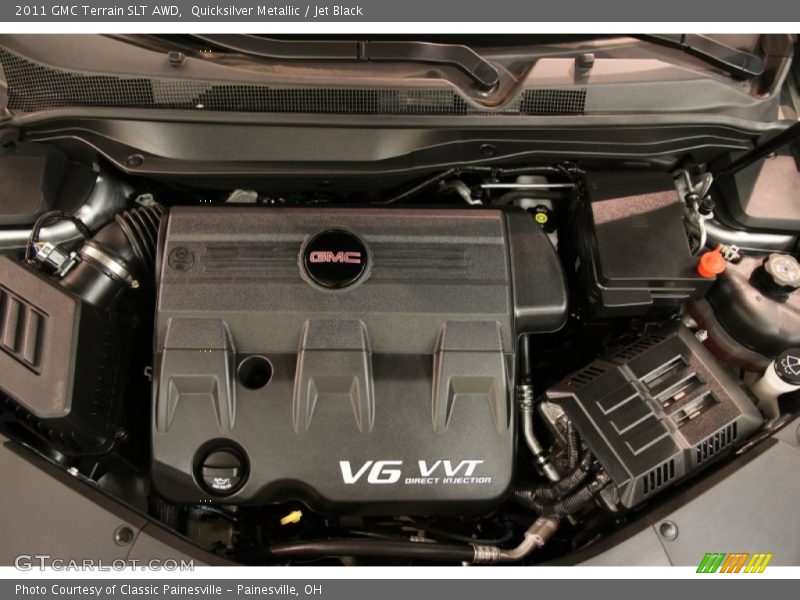 Quicksilver Metallic / Jet Black 2011 GMC Terrain SLT AWD