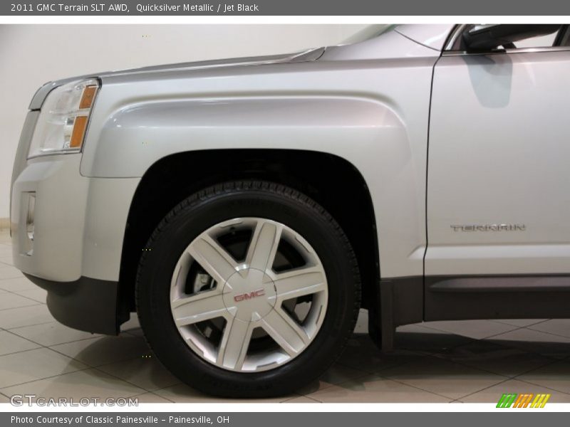 Quicksilver Metallic / Jet Black 2011 GMC Terrain SLT AWD