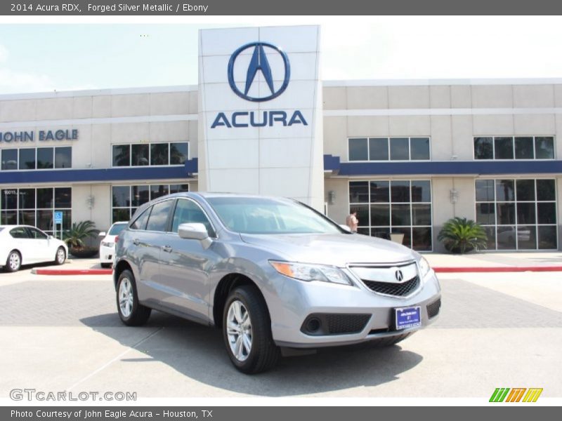 Forged Silver Metallic / Ebony 2014 Acura RDX