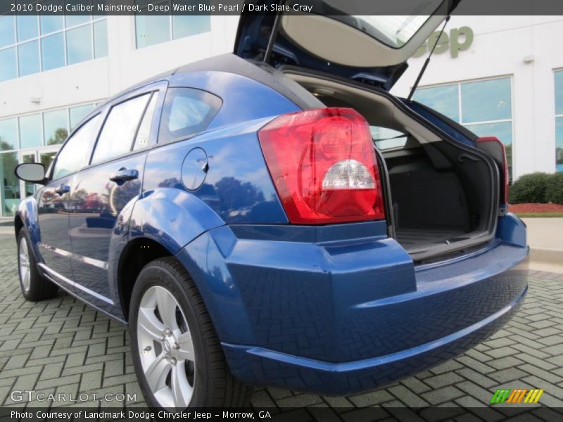 Deep Water Blue Pearl / Dark Slate Gray 2010 Dodge Caliber Mainstreet