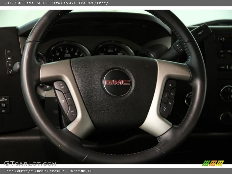Fire Red / Ebony 2012 GMC Sierra 1500 SLE Crew Cab 4x4