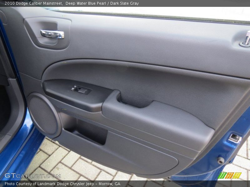 Deep Water Blue Pearl / Dark Slate Gray 2010 Dodge Caliber Mainstreet