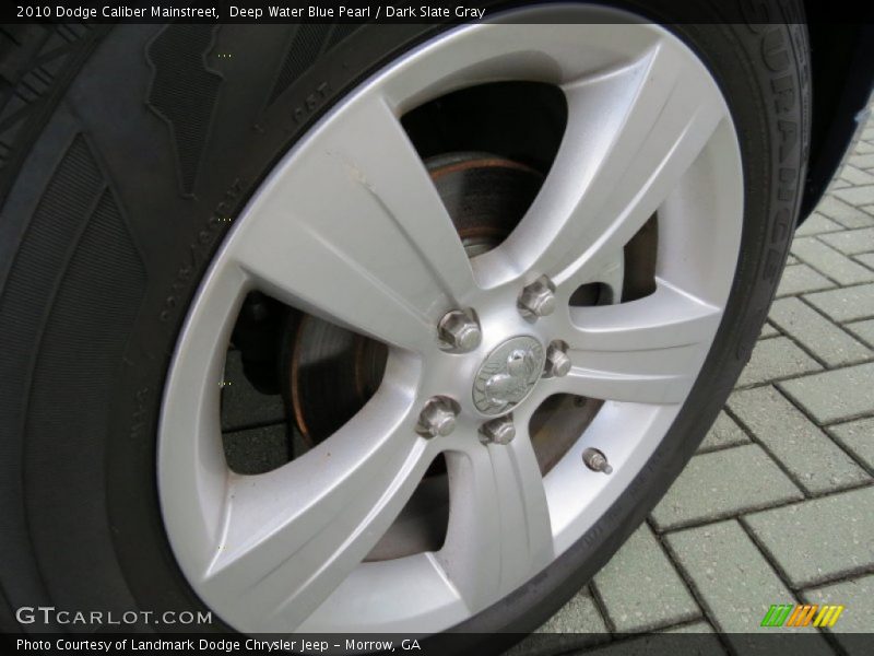 Deep Water Blue Pearl / Dark Slate Gray 2010 Dodge Caliber Mainstreet