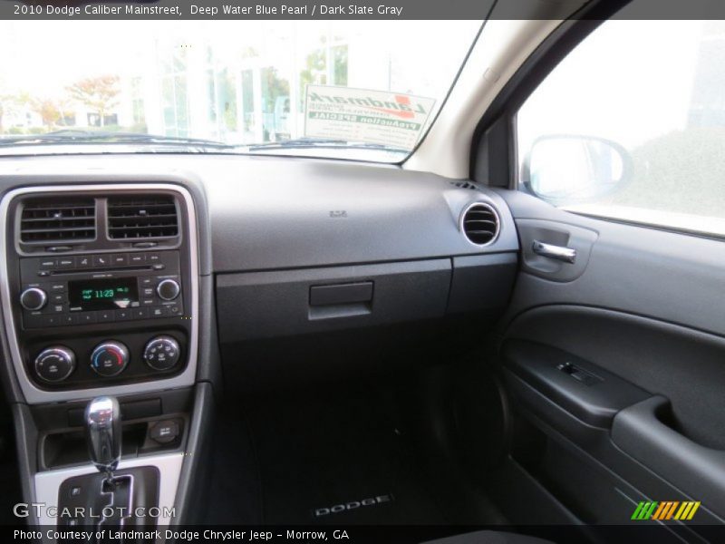Deep Water Blue Pearl / Dark Slate Gray 2010 Dodge Caliber Mainstreet