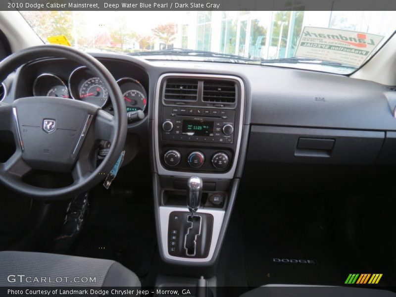 Deep Water Blue Pearl / Dark Slate Gray 2010 Dodge Caliber Mainstreet