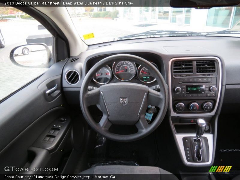 Deep Water Blue Pearl / Dark Slate Gray 2010 Dodge Caliber Mainstreet