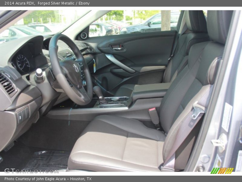 Forged Silver Metallic / Ebony 2014 Acura RDX