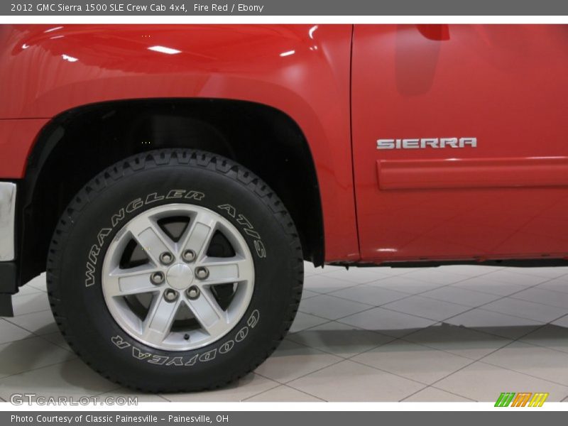 Fire Red / Ebony 2012 GMC Sierra 1500 SLE Crew Cab 4x4