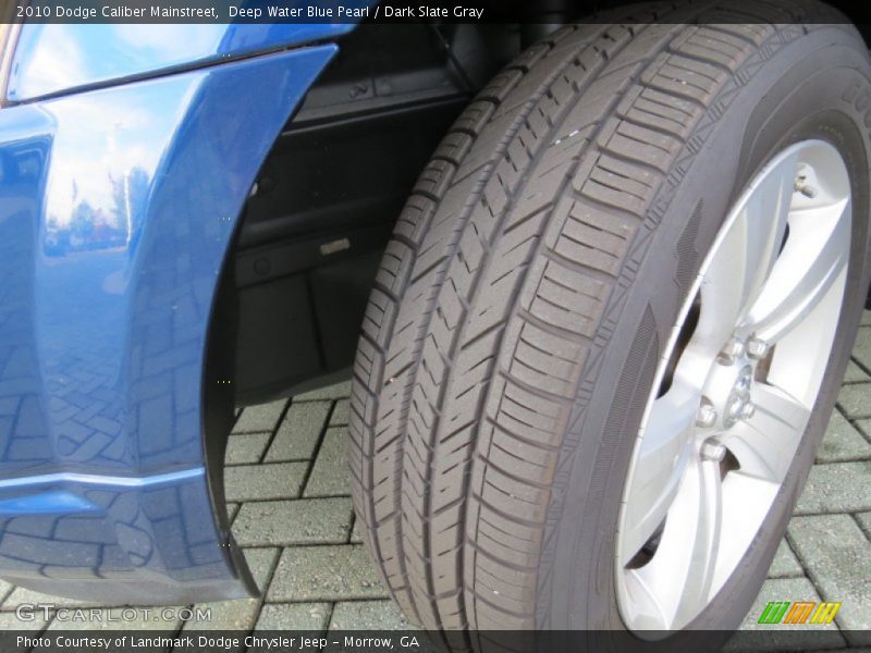 Deep Water Blue Pearl / Dark Slate Gray 2010 Dodge Caliber Mainstreet