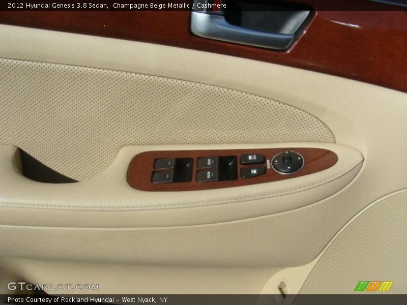 Champagne Beige Metallic / Cashmere 2012 Hyundai Genesis 3.8 Sedan