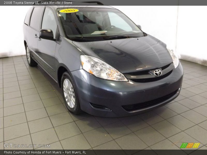 Slate Metallic / Stone 2008 Toyota Sienna LE