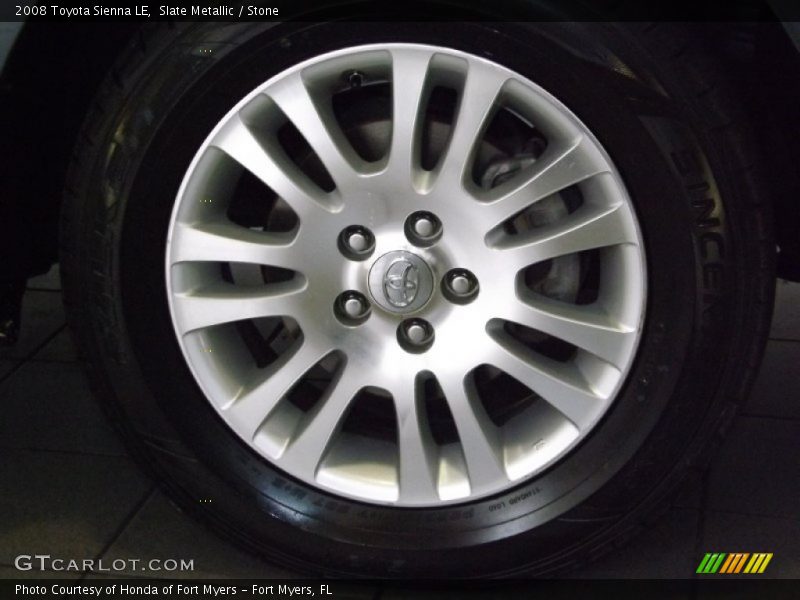 Slate Metallic / Stone 2008 Toyota Sienna LE