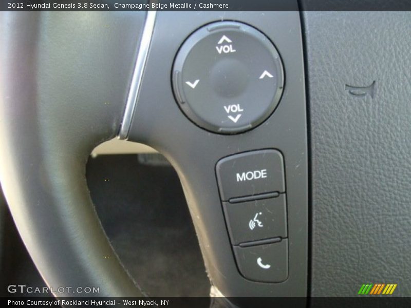 Champagne Beige Metallic / Cashmere 2012 Hyundai Genesis 3.8 Sedan
