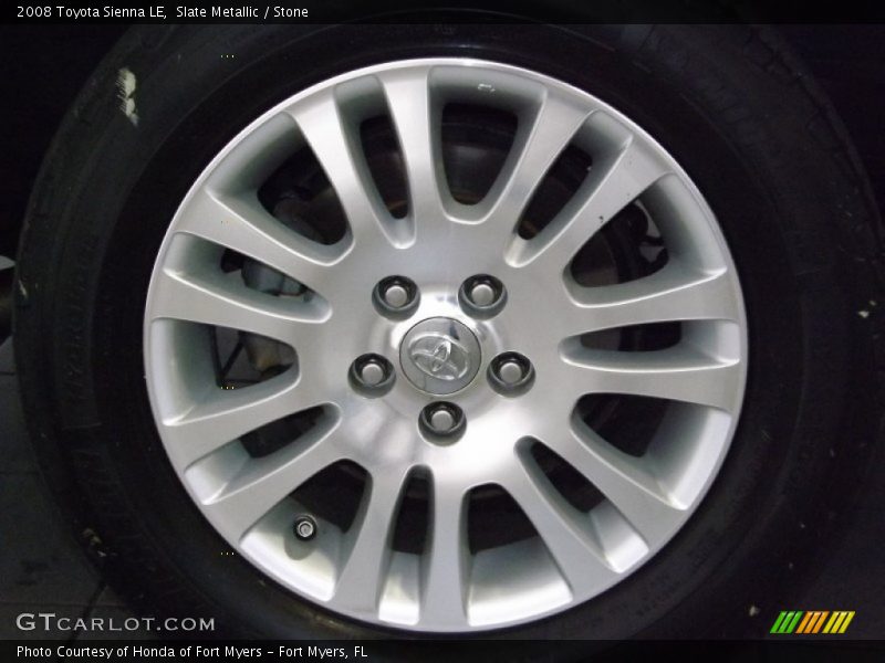 Slate Metallic / Stone 2008 Toyota Sienna LE