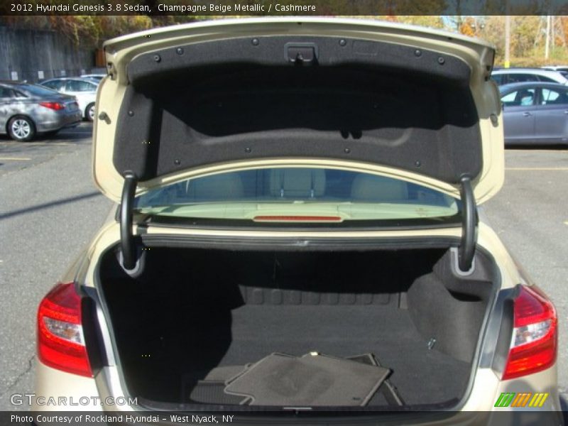 Champagne Beige Metallic / Cashmere 2012 Hyundai Genesis 3.8 Sedan