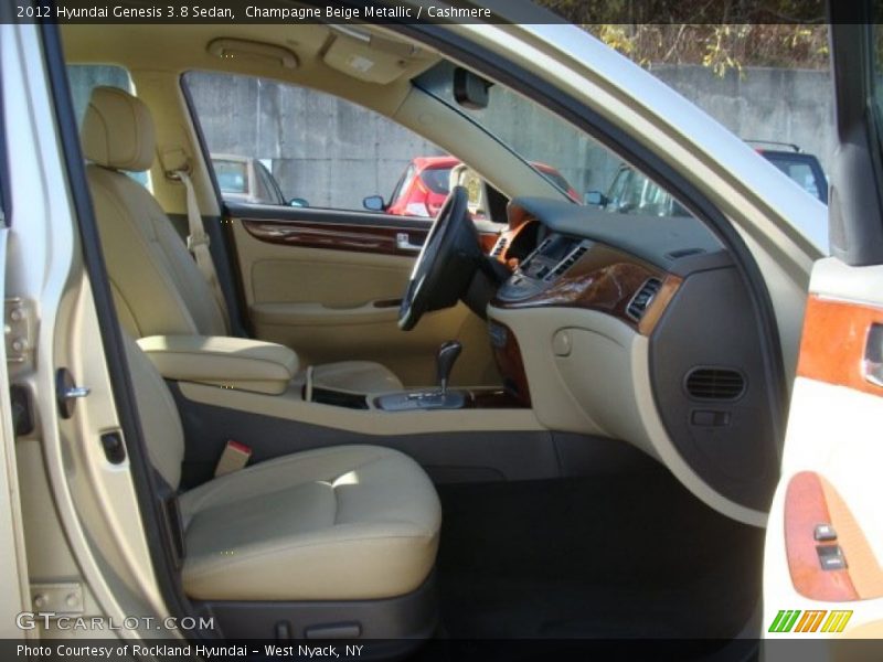 Champagne Beige Metallic / Cashmere 2012 Hyundai Genesis 3.8 Sedan