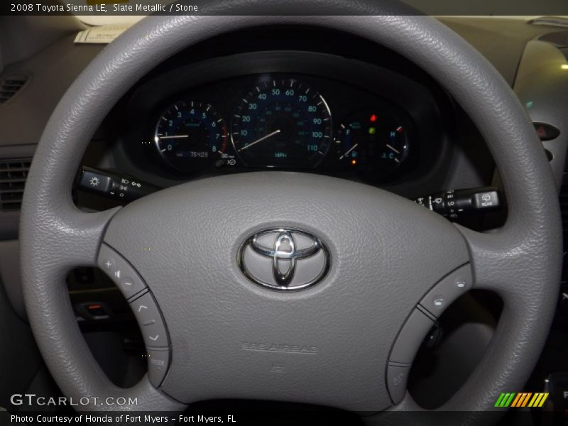 Slate Metallic / Stone 2008 Toyota Sienna LE